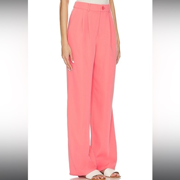 Lovers + Friends x Jetset Christina Sydney Pant in Coral Pink Medium - Picture 2 of 10